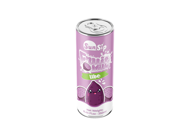 Ube Fruit Milk 325ml Can Private Label - Image 2