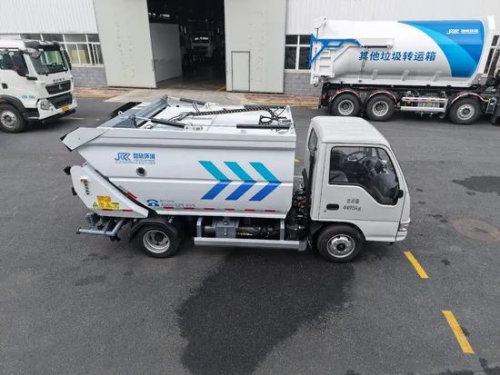 Self Loading Garbage & Medical Waste Disposal Vehicle Gvw 4495 Payload 20T Origin China Condition New Brand Jiefang Models - Image 1