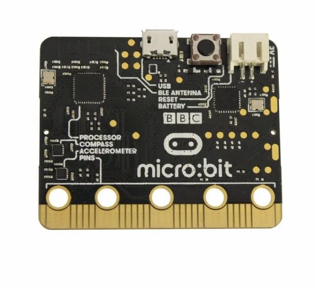 BBC Micro Bit Pocket Sized MB80-US, For Computer Display 25 Leds Part Number BBC PWM Output Pins 25 Flash Memory 64 MB Application - Image 1