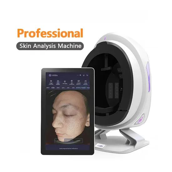 3D Diagnostic Ai Skin Analyzer Machine Face Scanner Facial Tester 4K HD ...