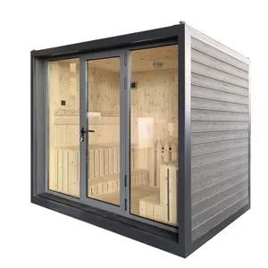 Portable Sauna Room for Family ODM Yes OEM Yes Brand Sab Power 6kw Firproof Yes Portable Yes Voltage 220V Origin China Trademark - Image 6