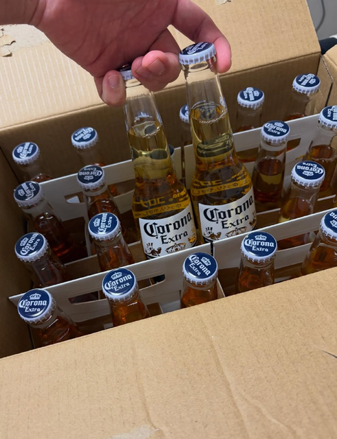 Refreshing Corona Extra Original Mexican Lager 24 × 355ml bottles per case - Image 1