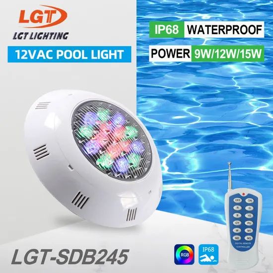 LED Pool Wall Lights, Underwater Wall Lights, Waterproof Rainbow Fountain Lights - Image 5