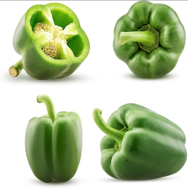 High Quality Natural Products Fresh Capsicum Fresh Bell Pepper Sweet Green Yellow Red Pepper from France - Image 1