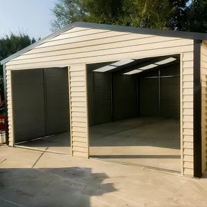 Custom Low-Cost Prefabricated Steel Structure Warehouse Building Prefab Garages Building Kits - Image 5