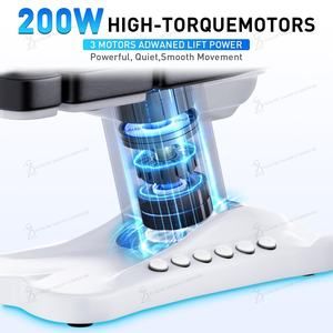 Modern All Black Electric Tattoo Chair Facial Bed Medical Spa Chair Facial Beauty Dental Doctors Examination Chair Lash Bed - Image 3