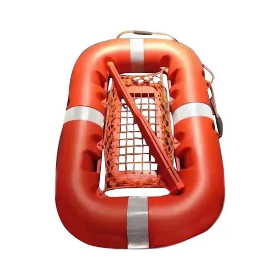 Marine Life Raft Hoistable Lifeboat Water Rescue Equipment Seater 2 Paddle Yes Color Orange Model NO. Lb-02 Model No. - Image 1