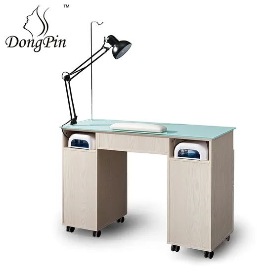 Nail Desk and Chair Set Combination Vacuum Cleaner Manicure Table Nail Table Desk - Image 2