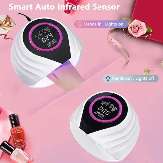 High Power 268W UV LED Nail Lamp Fast Dryer Nail Curing Light - Image 2