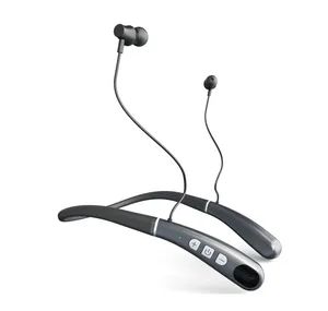 Smart Neckband Hearing Amplifier with Direct Audio Input, Digital Noise Reduction Bluetooth Hearing Aids for Seniors - Image 3