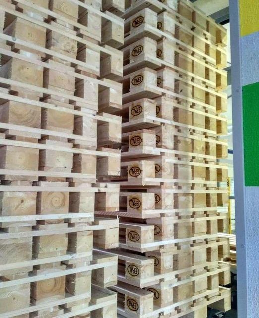 EPAL pallets Grade New Brand Name Epal Humidity 18-22% Entry Type 4-way Style Double Faced Raw Material Hardwood Place of Origin Romania - Image 3