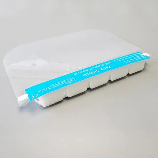 YL-FS-001 Safe-Type Face Shield 32x22cm OEM China 1Y Origin China Trademark OEM Mask Type Safe-Type Model NO. YL-FS-001 Specification 32cm x 22cm - Image 6