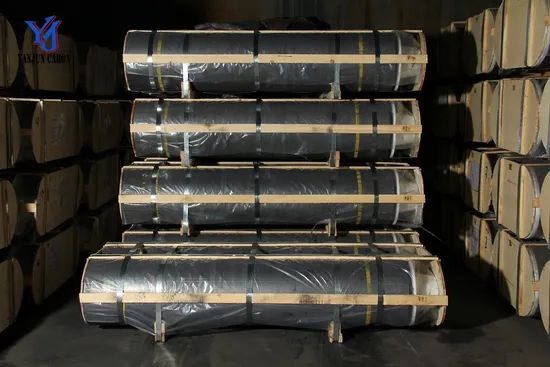 Graphite Electrodes Trademark YJ Origin Dezhou Composition C HS Code 85451100 Model NO. RP/HP/UHP Specification - Image 2