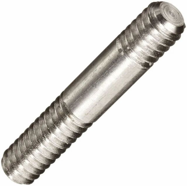 Stainless Steel Threaded Stud Size 4.5inch Form Bar Stock Hardness 58 HRC Material Grade 304 Threaded Ends Both Ends Corrosion Resistance - Image 1