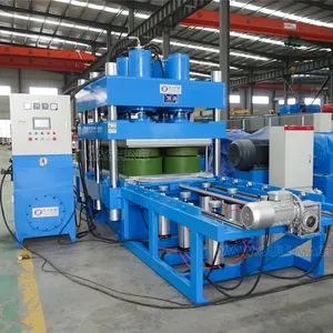 Rubber Playground Mat Floor Tile Molding Making Machine Control PLC Piston Qty 1 Condition New Trademark OULI HS Code 8477800000 - Image 1
