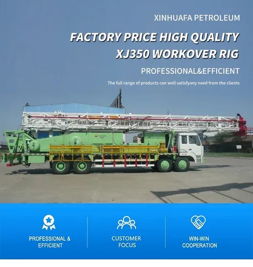 Xj350 Oilfield Drilling Rig New Integrated Automatic Truck-Mounted Type Workover Rig - Image 5
