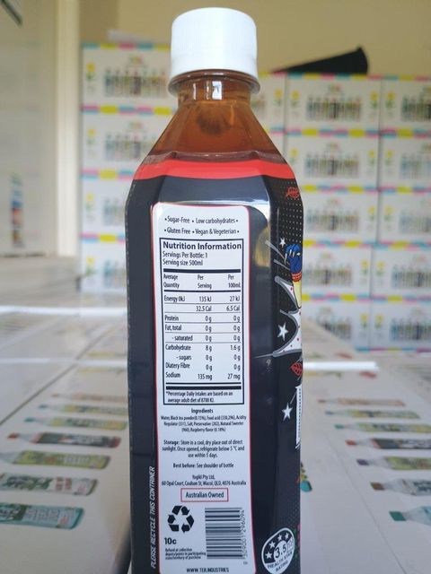 24 Carton - Iced Tea - Tea Industries by How Ridiculous Origin Australia Product Type Beverages - Image 5