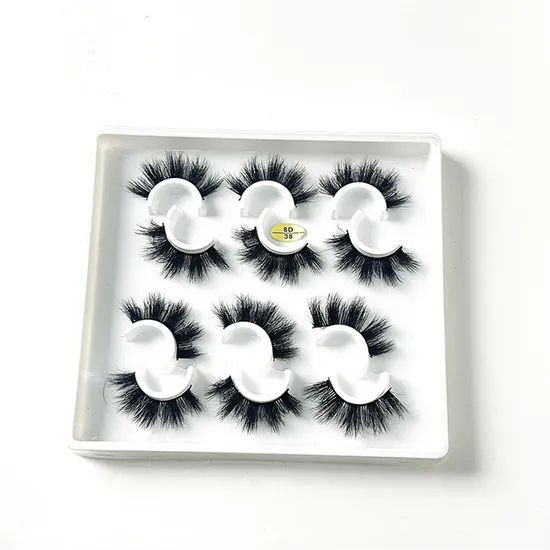 New Custom Logo Handmade False Lashes Full Strip Eyelashes Wholesale - Image 3