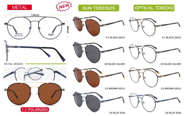 Premium Designer Stainless Steel Glasses - Custom Logo Eyewear Factory - Image 2