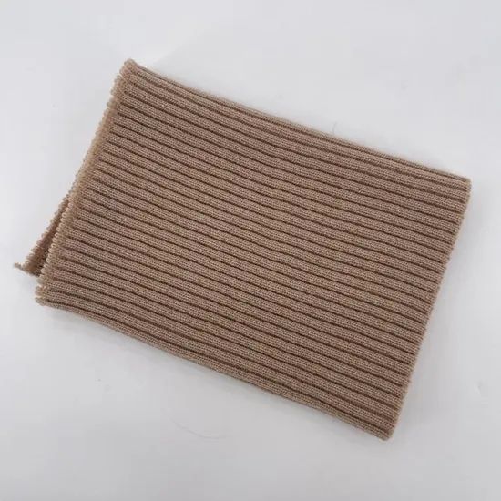 Custom Wool Cashmere Style Rib Knit Collar Fabric Origin China Yarn Count 48 S Trademark yinmei Technics Knitted Width 65 Cm*22 - Image 5