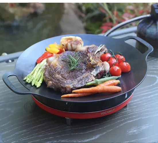 Fishing Camping Grill Pan with Inorganic Ceramic Coating - Image 6