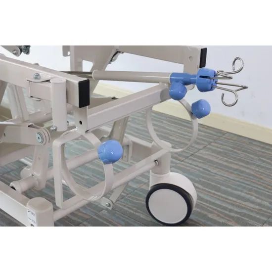 Sfda Approved Manual Hospital Patient Transport Cart Mattress 2cm Condition New Folded Unfolded Caster 8 Inches Model NO. - Image 5