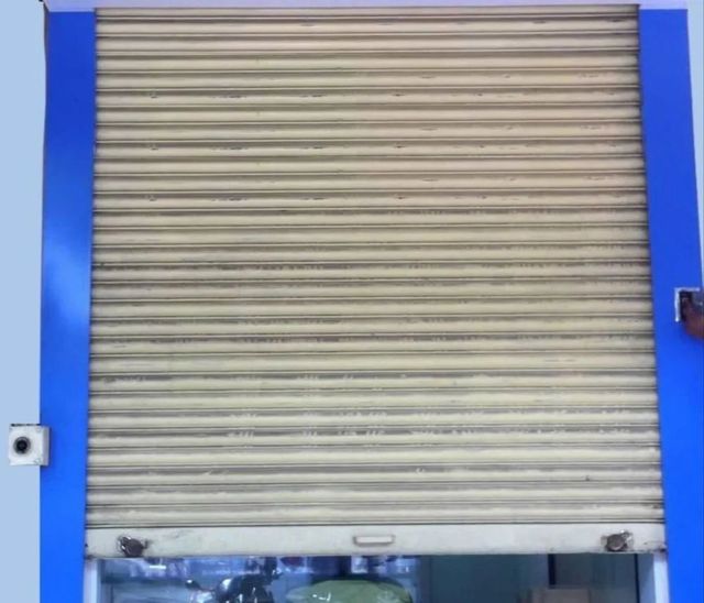 1.5 mm MS Motorized Rolling Shutter Shutter Type Rolling Shutter Material Mild Steel Shutter Thickness 1.5 mm Operation Side Motor - Image 1