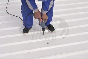 Tpo Coated Roof for Solar Panel Installation Color White Origin China Model NO. TMP Usage Outdoor Trademark CANLON Warranty 25 - Image 5