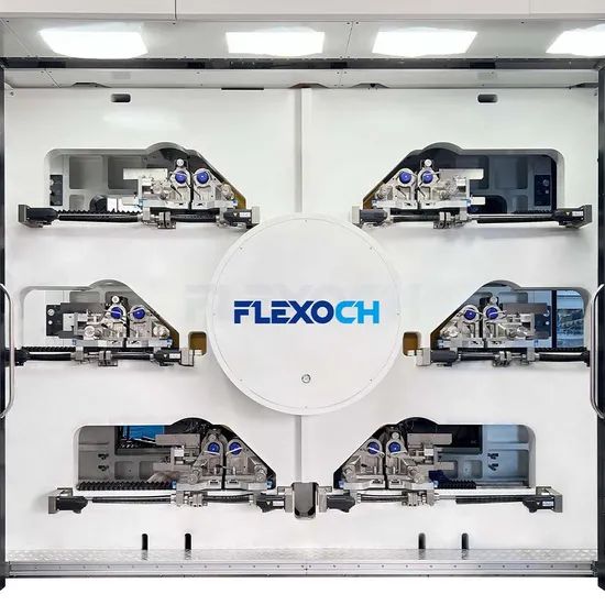 Advanced 6 Color Gearless Flexographic Printer for Paper Products - Image 2