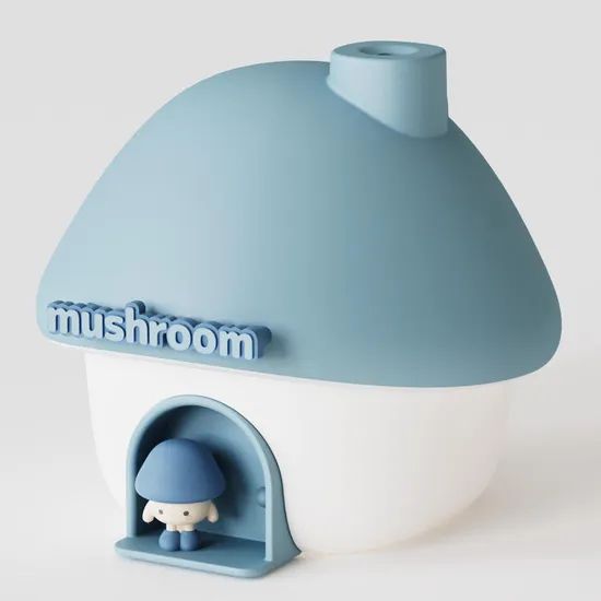 Hot Sale USB Rechargeable Cute Mushroom Humidifier Small Air Humidifier - Image 4