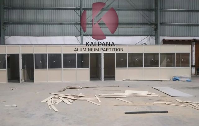 Glass Aluminium Partition Works, in pune, Commercial Material Glass Open Style Swing Service Location/City pune Type Of Location - Image 2