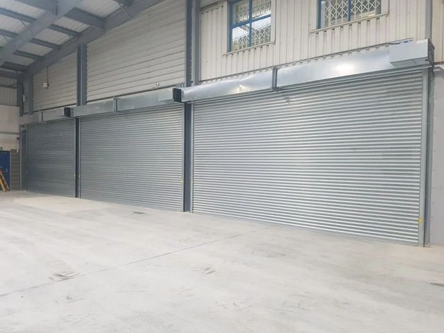 Mild Steel Fire Rated Shutters Color Black usage commercial Style Full Height Open Style Rolling Material Mild Steel Country of Origin Made in - Image 2