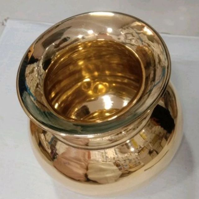 450 ml Copper Pooja Lota Size Medium Usage Pooja Design Plain Pattern Plain Capacity 450 ml Material Copper No. of Pieces - Image 3