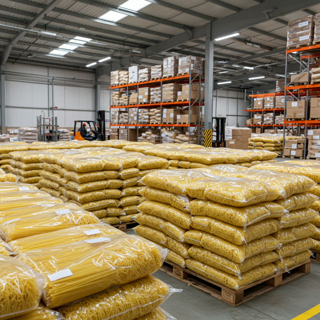 Premium Spaghetti Pasta Made From High Quality Wheat Flour Spaghetti Pasta Ideal For Bulk Export Wholesale And Food Industry - Image 4