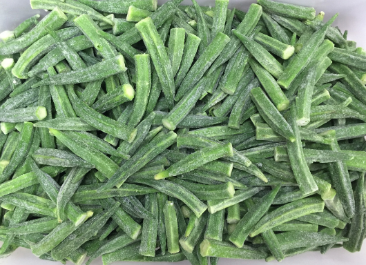 IQF Frozen Okra without Stem-Premium Quality Grade A Port Xiamen Color green Origin China Brand Name oem Delivery Form Bag - Image 2