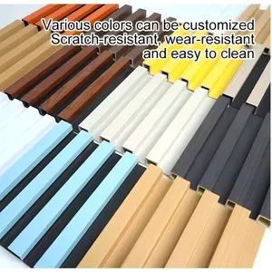 Limited Time Promotion Vertical Exterior Cladding 3D WPC Panel Wall - Image 3
