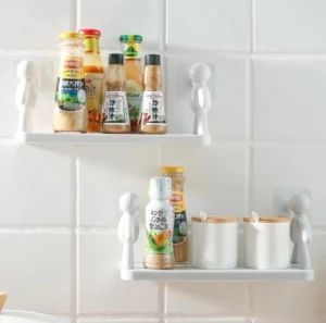 Creative Villain Wall Hanging Storage Rack Kitchen Spice Rack - Image 1