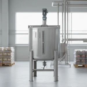 1000L Synthesis Reactor with Mixing Condition New Origin Dalian Warranty 1 year Trademark E-TECH Certification CE HS Code 8428320000 - Image 1