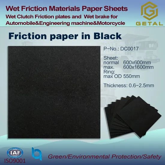 Torque Converters Clutch Plates Wet Paper Based Friction Materials Sheets - Image 2