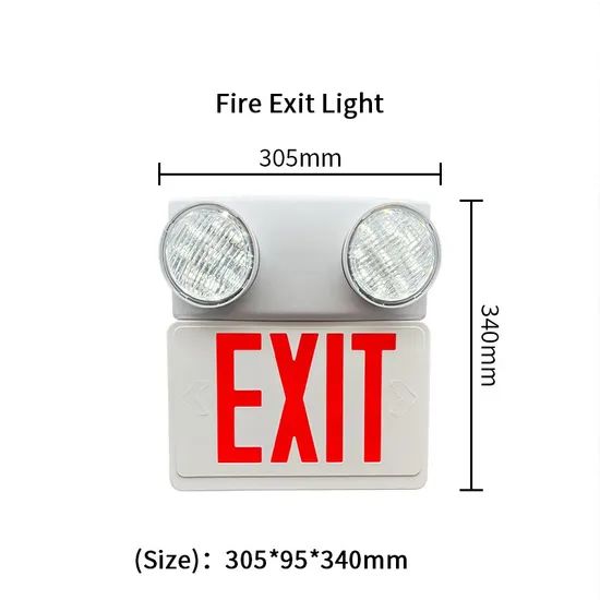 Adjustable LED Lamps Exit Emergency LED Light Combos Origin China Trademark None Battery Type Acid Model NO. 2025102701 Certification CE, RoHS - Image 6
