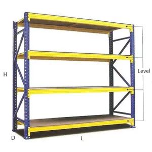 Multipurpose Shelf Warehouse Storage Steel Metal Rack - Image 2
