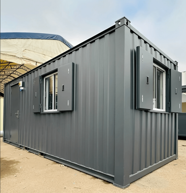 21ft x 8ft Office / Canteen Cabin – Refurbished Anti-Vandal Portable Building - Image 5
