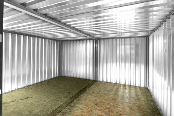 Flat Pack Containers / 3M X 4.2M Side Linked Flat Pack Container Bundle (Galvanised) - Image 3