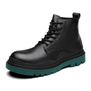 Boots, Man Leather Boots, - Image 2
