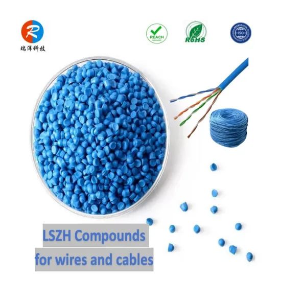 Halogen Free Flame Retardant Plastic Granule LSZH Compound for Optical ...