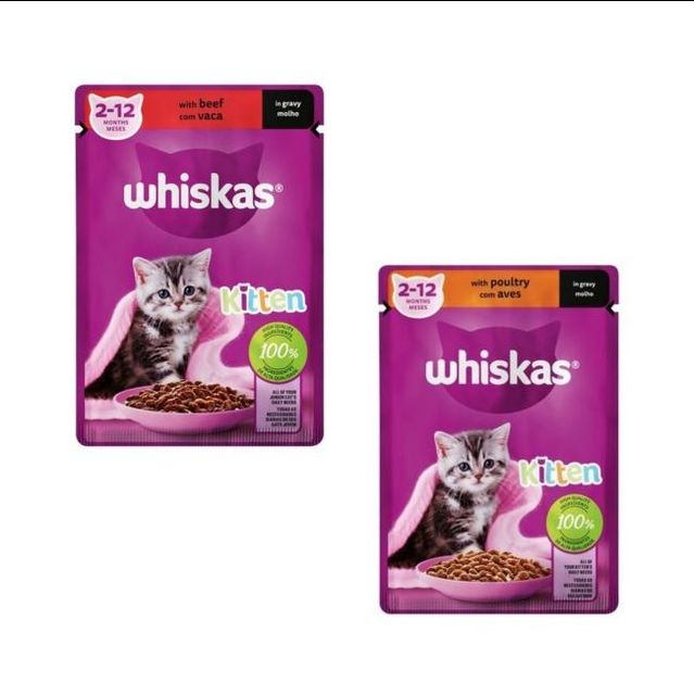 Premium Kitten Nutrition With Whiskas Food for Young Cats Needing Essential Nutrients and Tasty Meals – product photo 3, product detail gallery