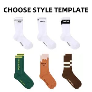 Custom Crew Sport Socks High Quality Socks Men Custom Size Custom Model NO. 14 Origin China MOQ 100 Pairs Material - Image 3