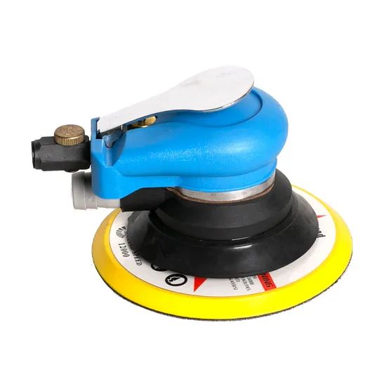 Fixtec Professional Air Random Orbital Sander, Heavy Duty Pneumatic Palm Sander - Image 4