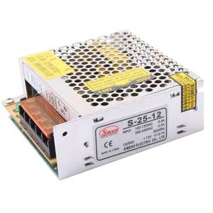 Smun 25W 12VDC Power Supply for LED Lighting LED Strip Brand Smun Origin China Weight 0.3kg Model S-25-12 Trademark - Image 6