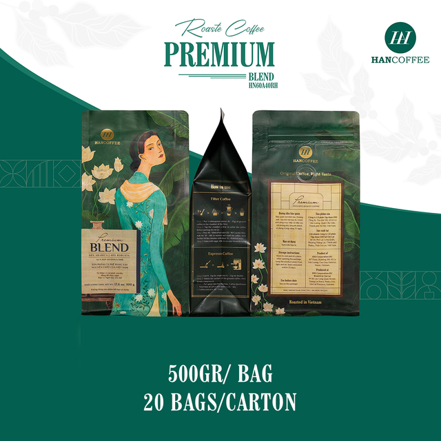 Must-Try Vietnam Traditional - Roasted Arabica and Robusta Coffee Beans - Free Samples Bulk or Bag Packaging - OEM/ODM service – product photo 3, product detail gallery